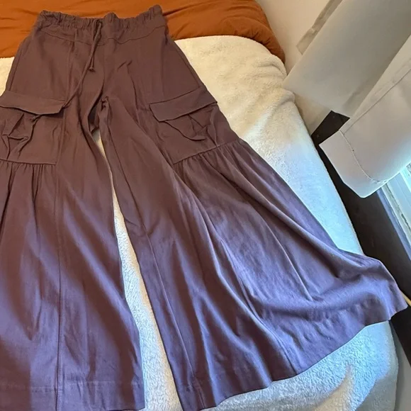 Free People Chocolate Brown Wide Leg Jumpsuit - Picture 7 of 11